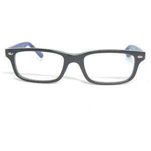 Ray-Ban Kids Blue Neon Green Rectangular Eyeglasses RB 1535 3600 48-16 130 21718